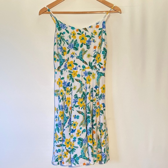 Old Navy Dresses & Skirts - Old Navy Floral Mini Dress with Yellow and Green Accents